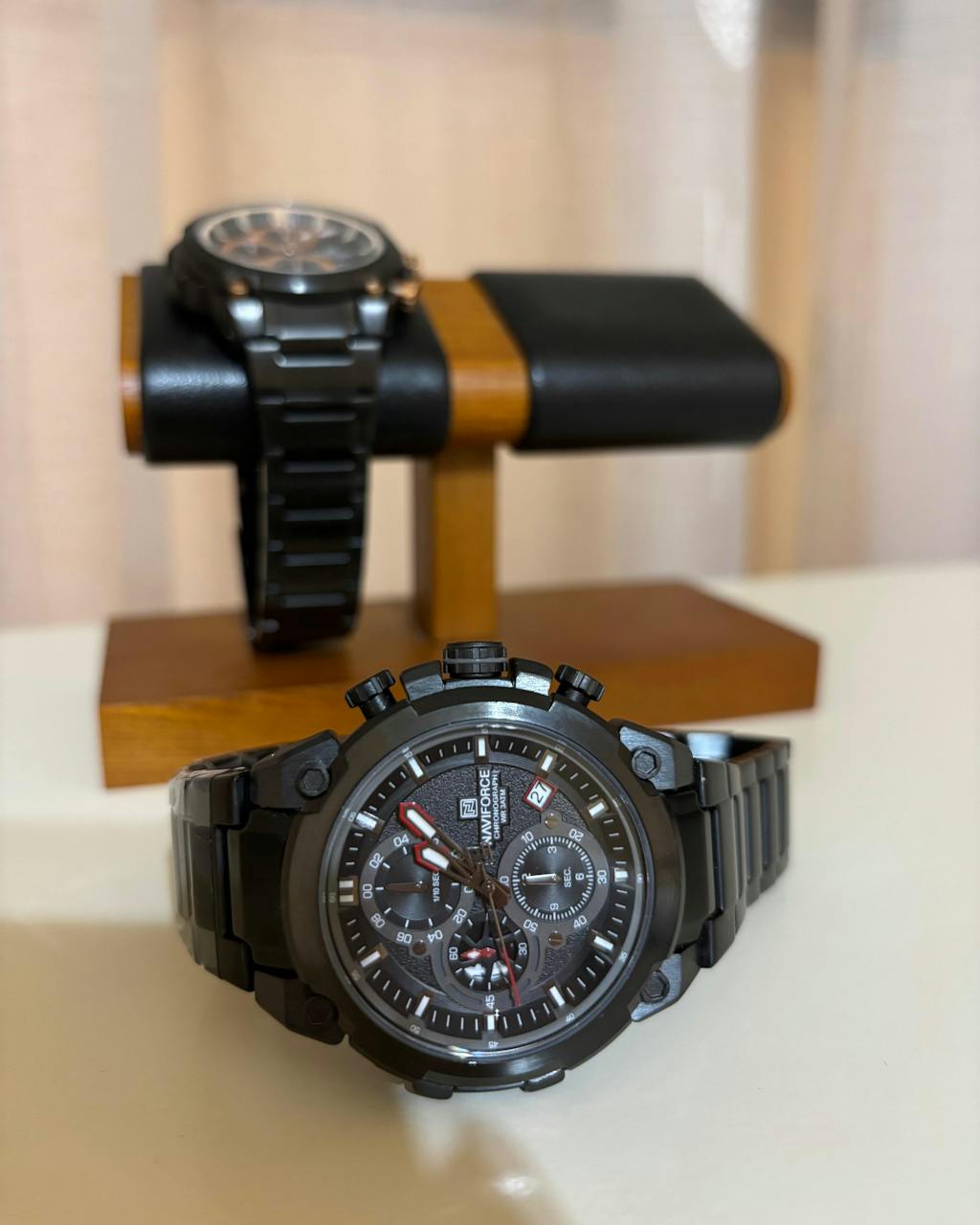 Muški sat NaviForce NF8071 Striker - Black