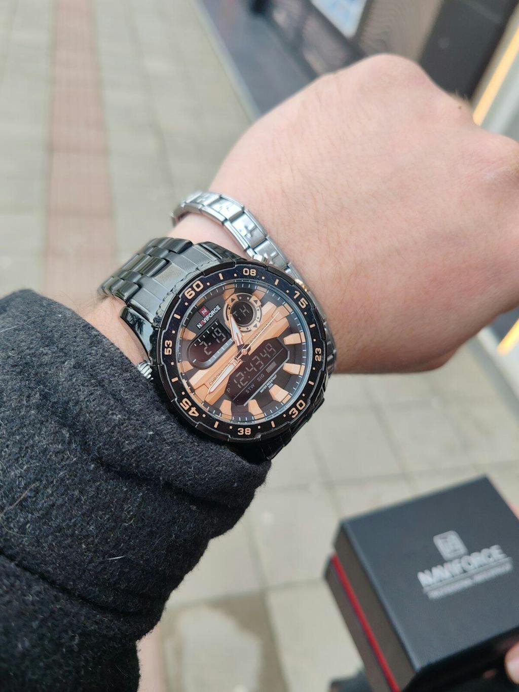 Muški Sat Naviforce NF9234 Dual Master – Rose Gold