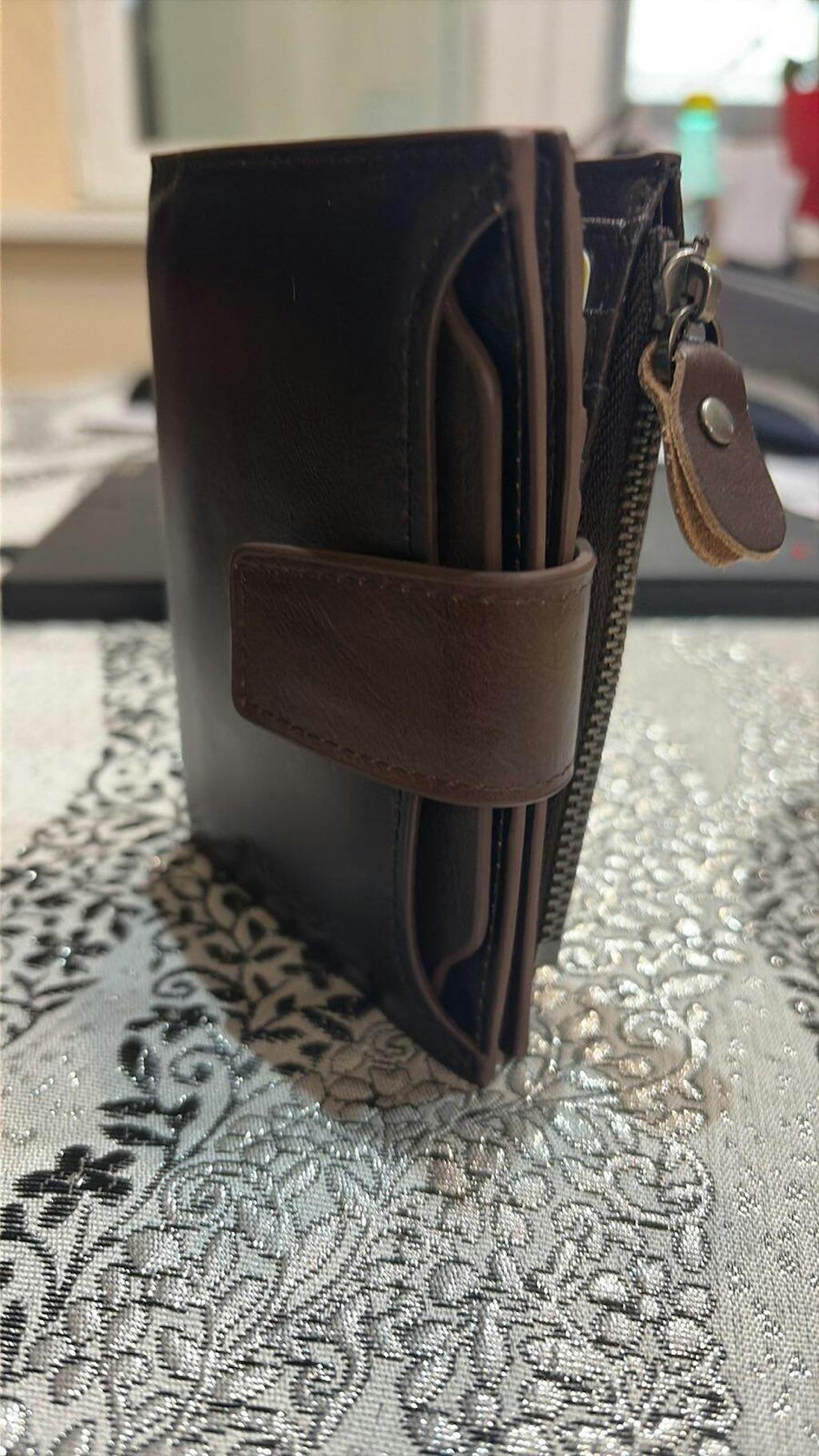 Muški Kožni Novčanik Geruola - Dark Brown 