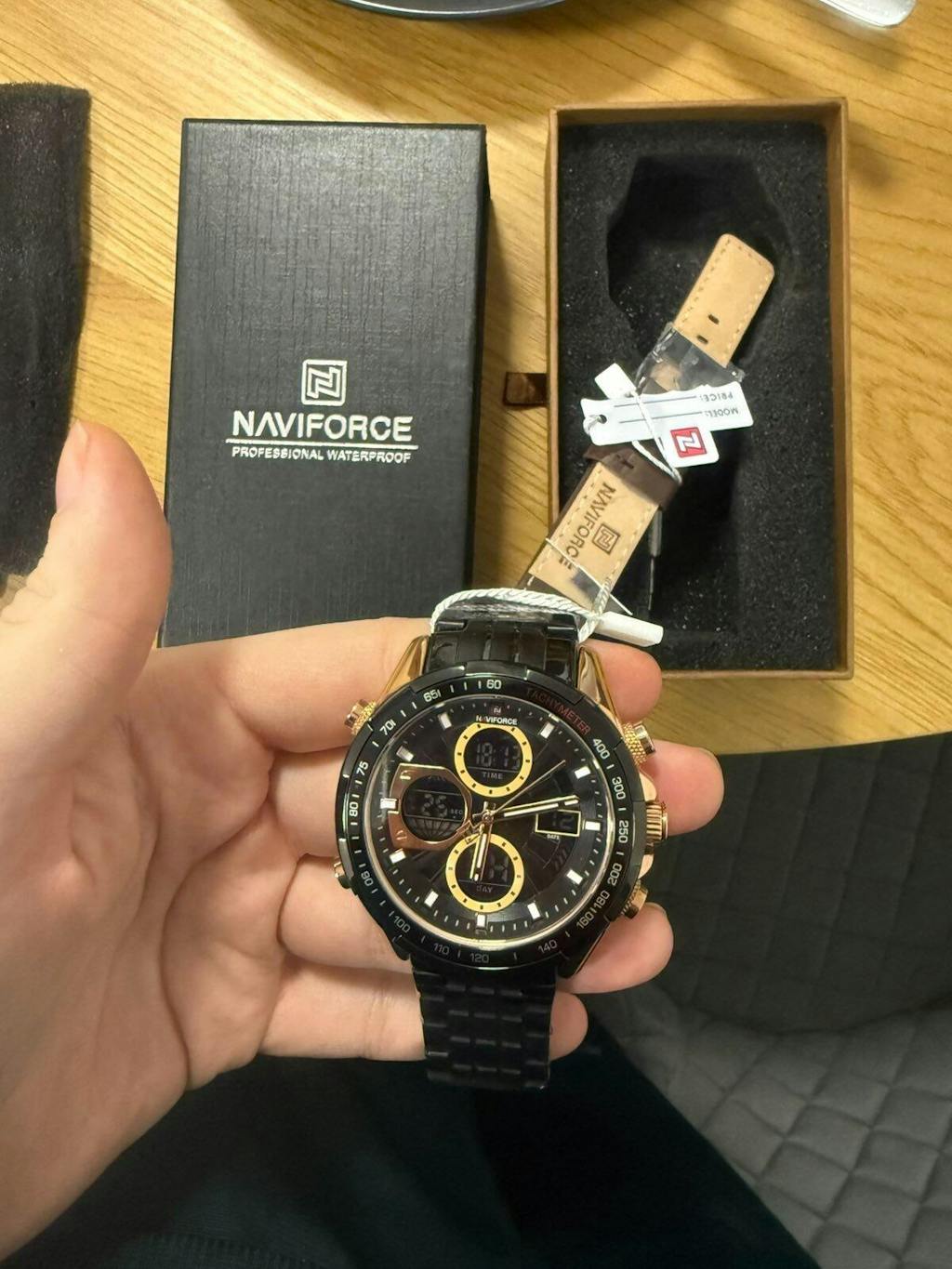 Muški Sat NaviForce Ranger NF9197 Metal – Rose Gold