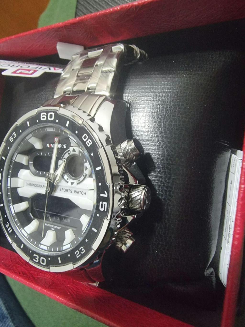 Muški Sat Naviforce NF9234 Dual Master – Silver