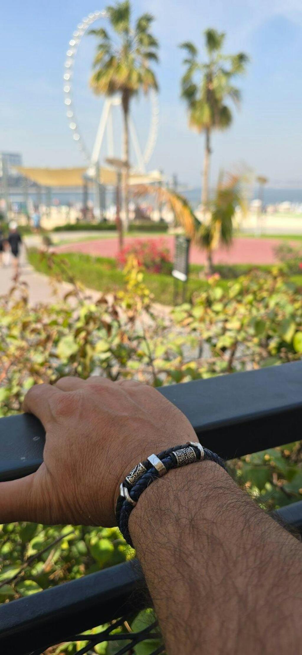 Muška Narukvica Tree of Life - Plava/Crna