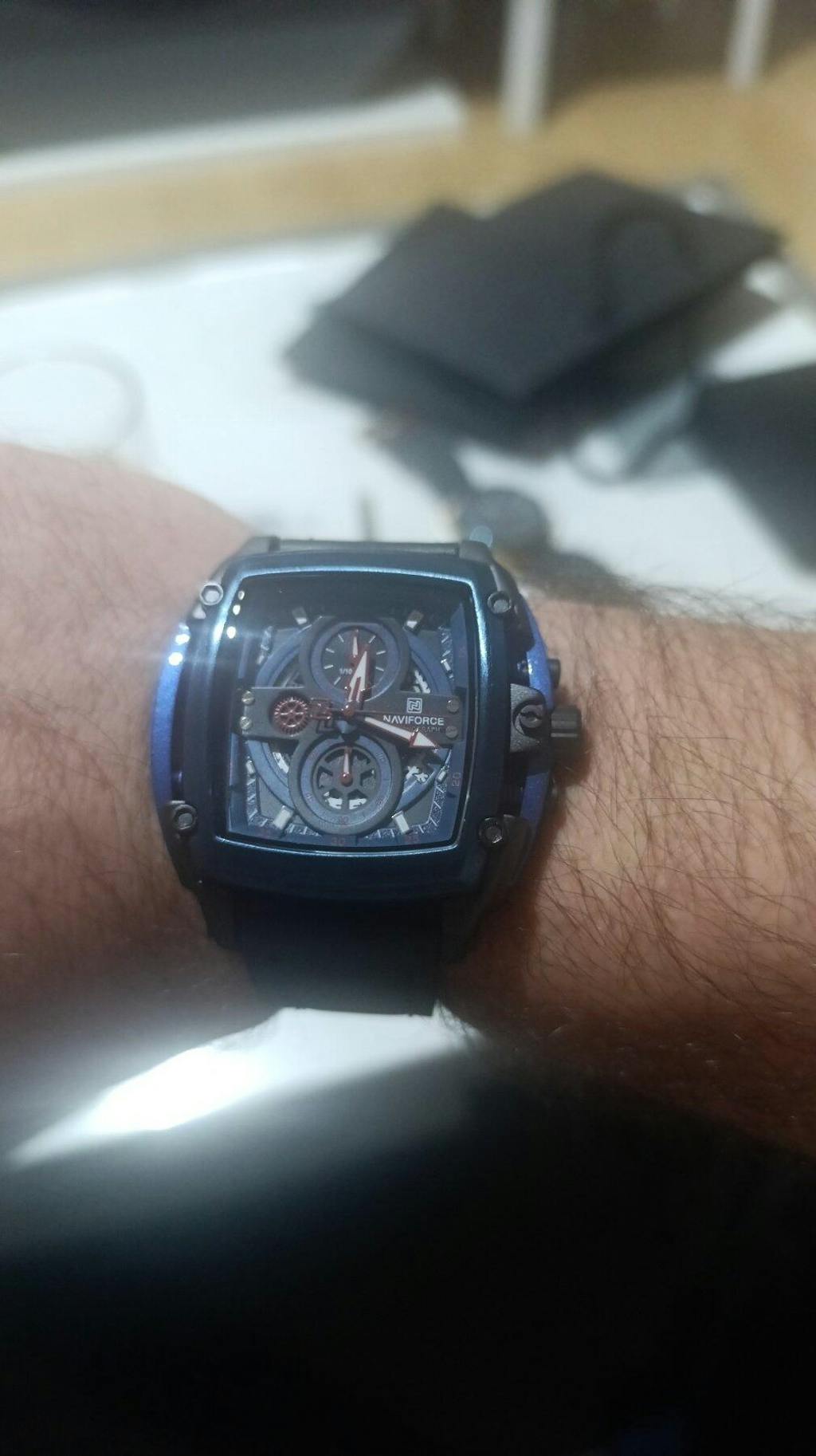 Muški Sat NaviForce NF8067 Helix – Black/Blue