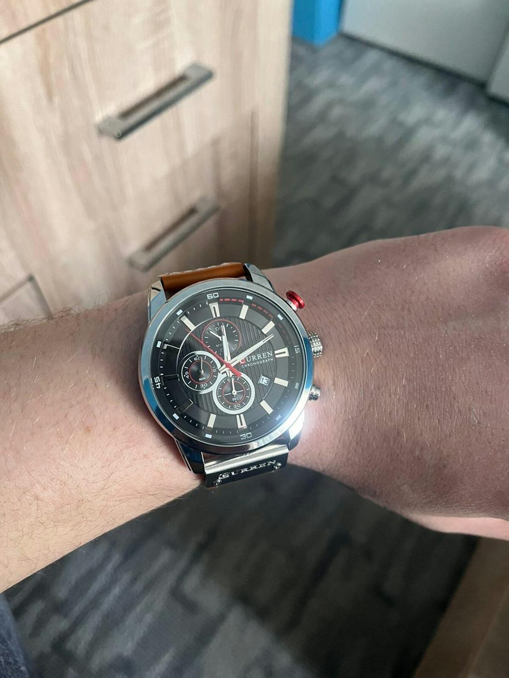 Muški sat Curren CR-8291 - Camel brown