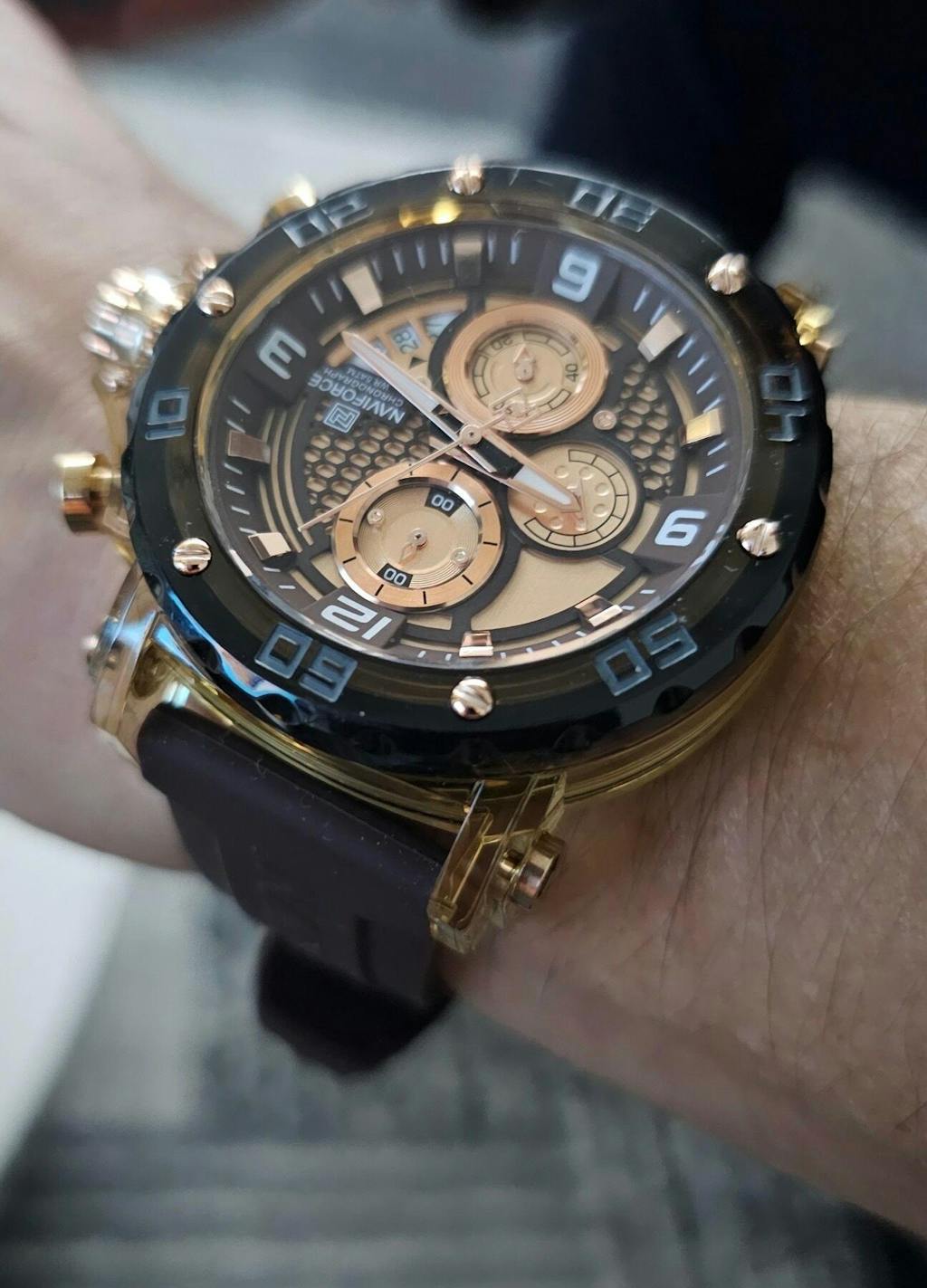 Muški Sat NaviForce NF7123 Runner - Brown