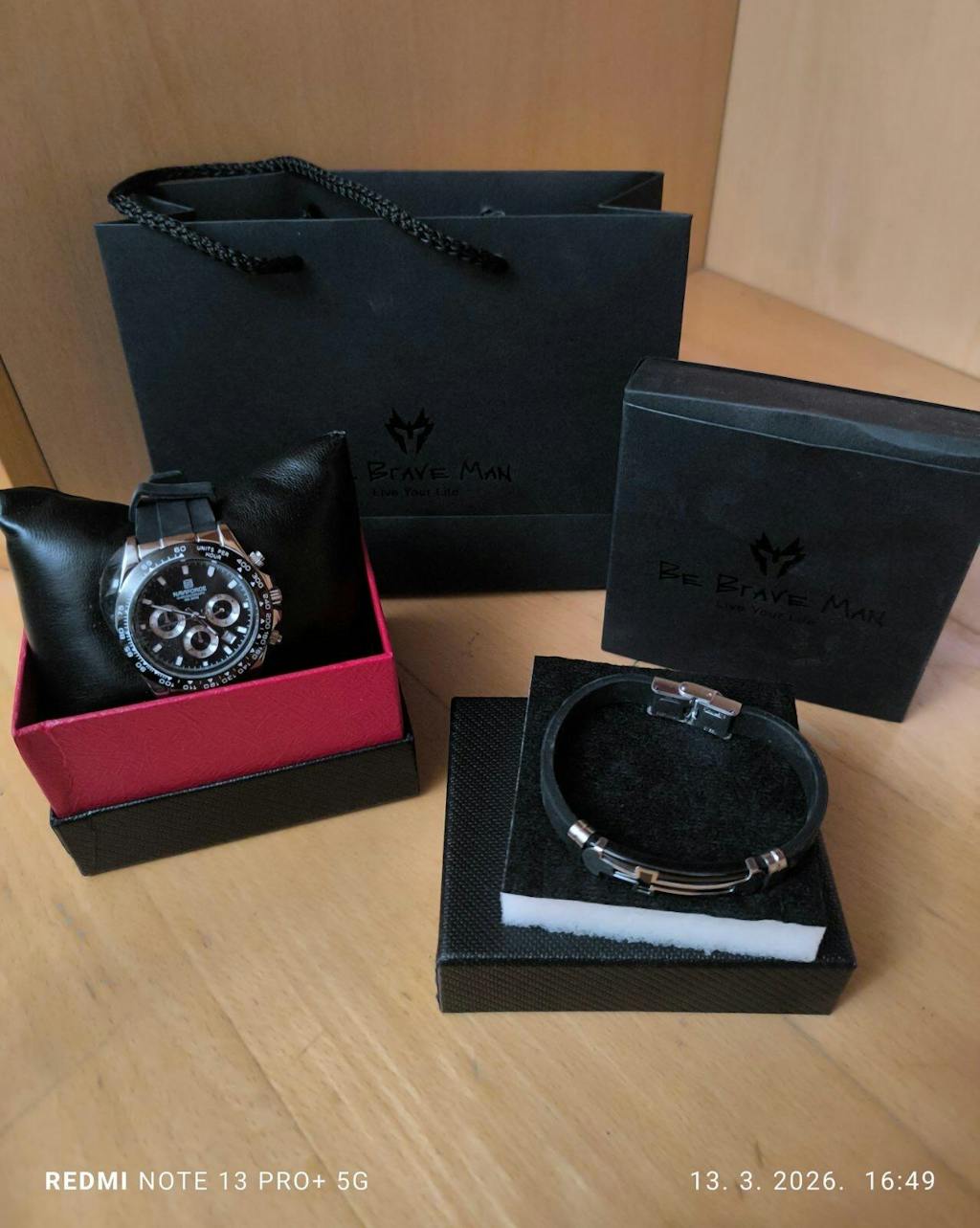 Muški Sat NaviForce NF8054 Daytona - Black