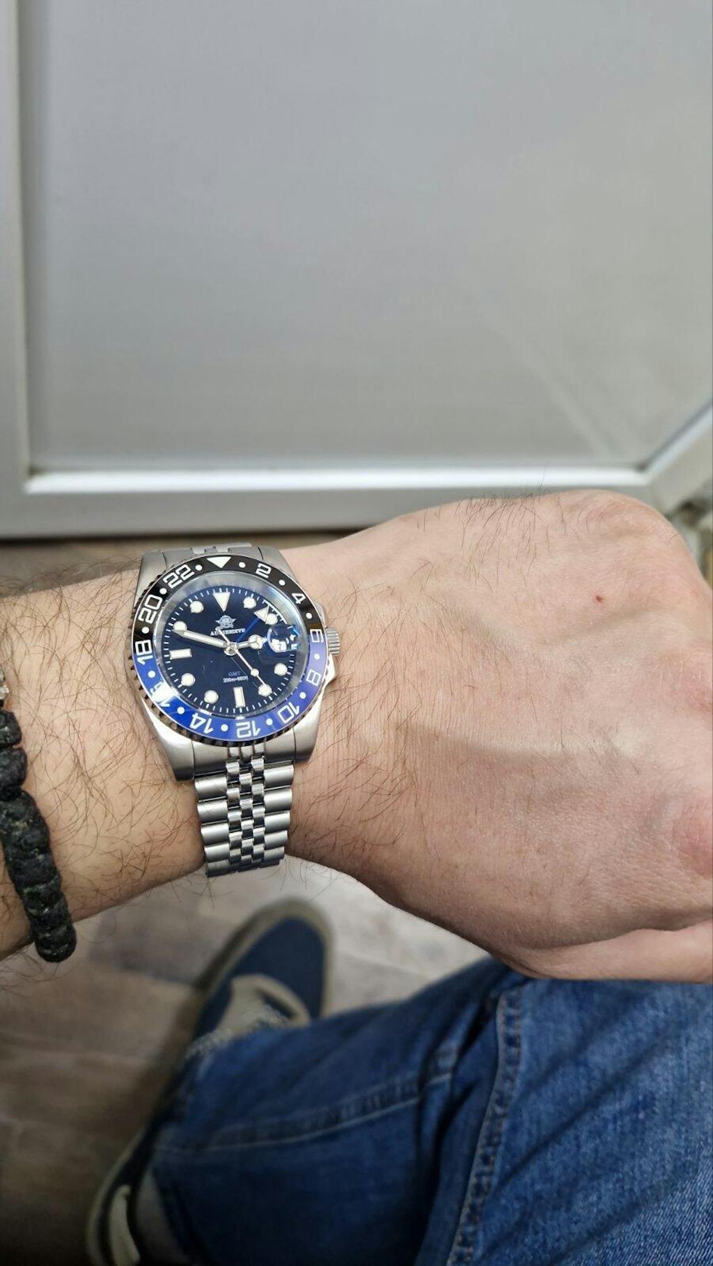 Muški Sat ADDIESDIVE AD2050 - Batman GMT