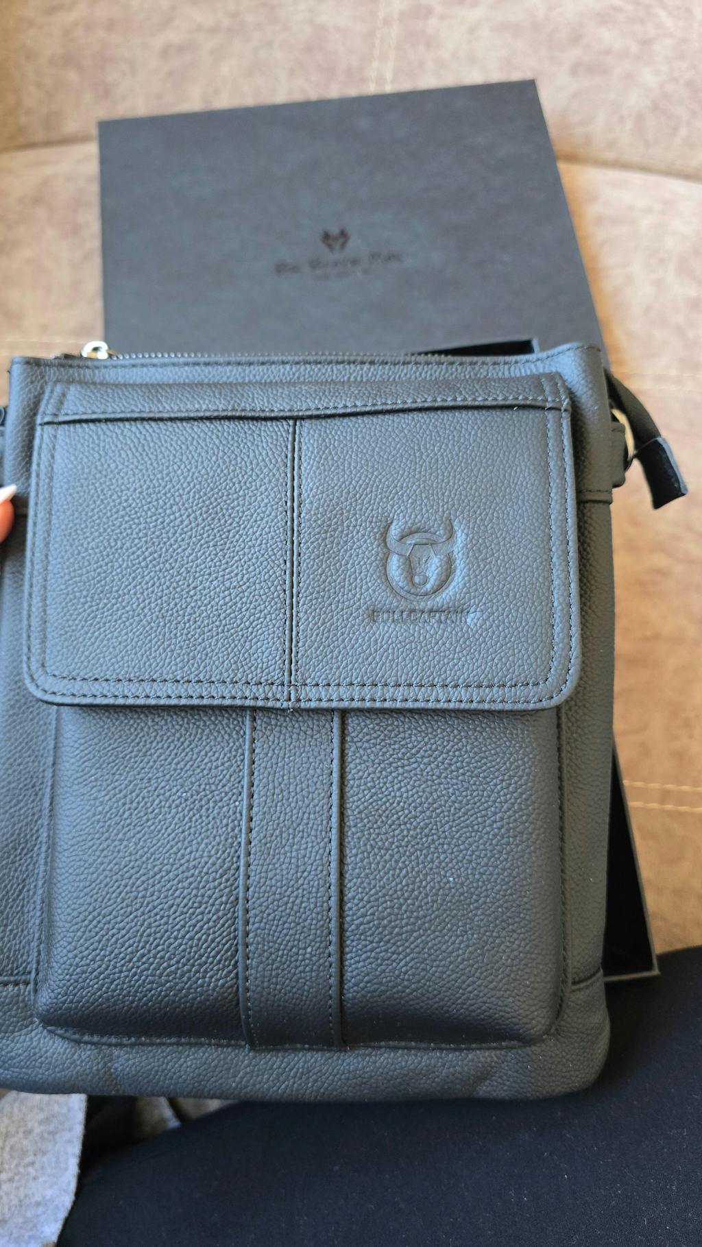 Muška Kožna Torba Toro One - Pure Black 