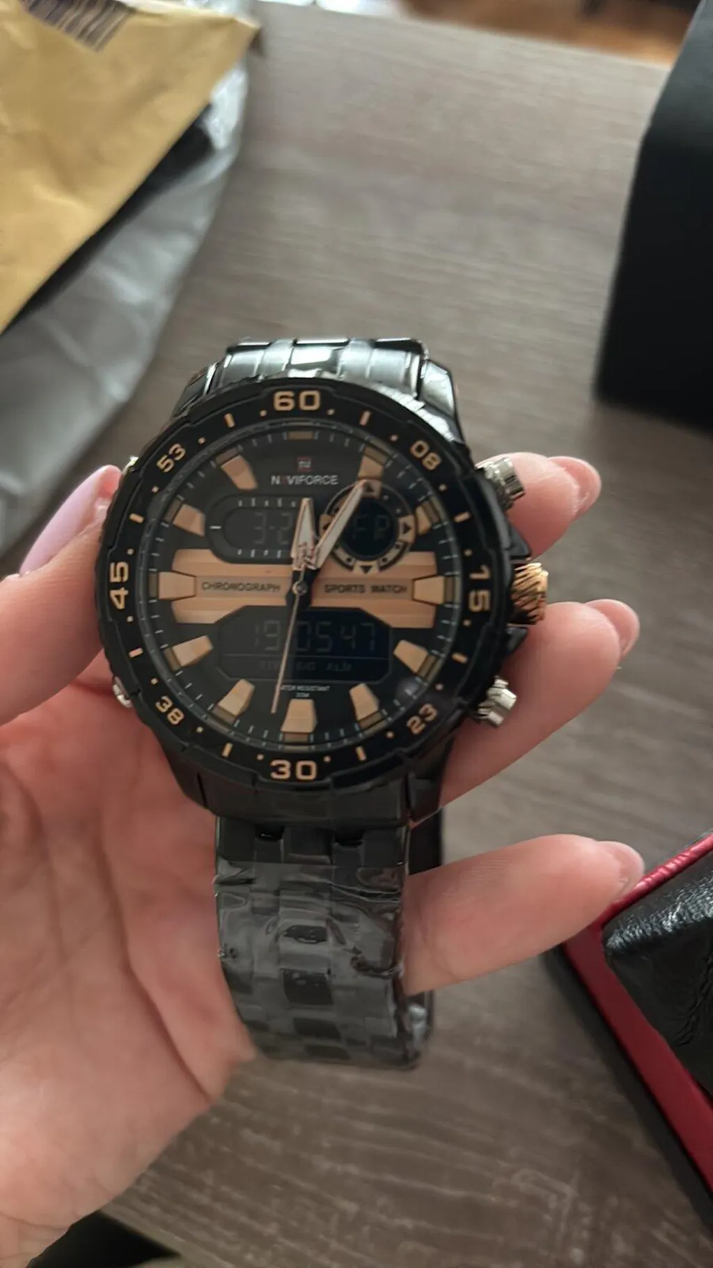 Muški Sat Naviforce NF9234 Dual Master – Rose Gold