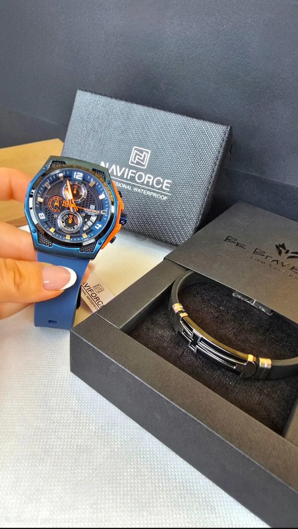 Muški Sat NaviForce NF8051T - Blue
