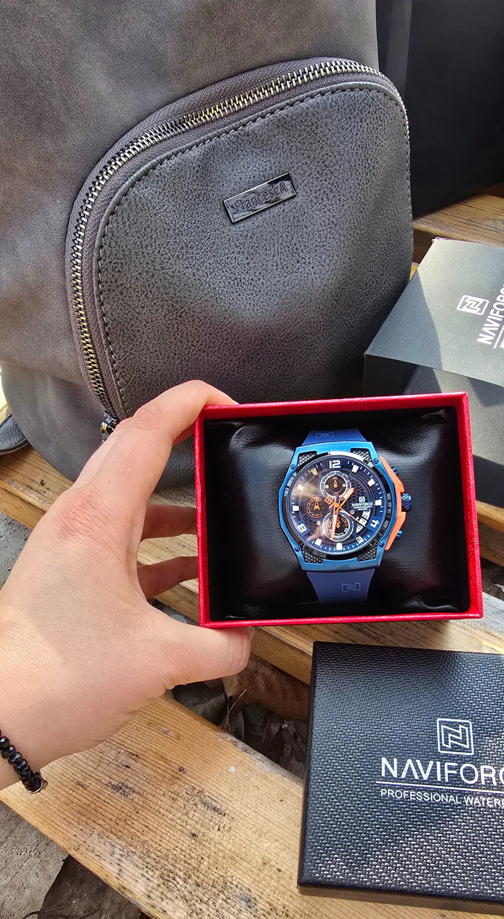 Muški Sat NaviForce NF8051T - Blue