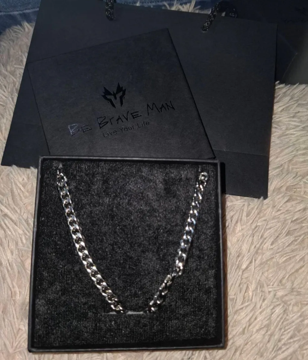 Muška Set CUBAN - SILVER 7mm