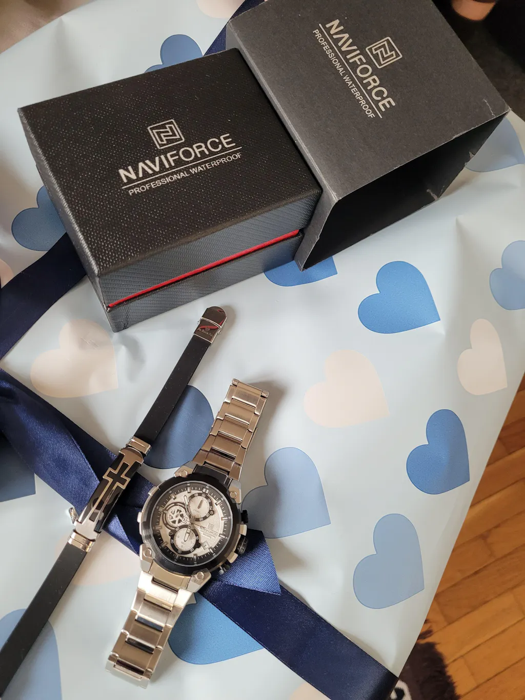 Muški Sat NaviForce NF8071 Striker - Silver