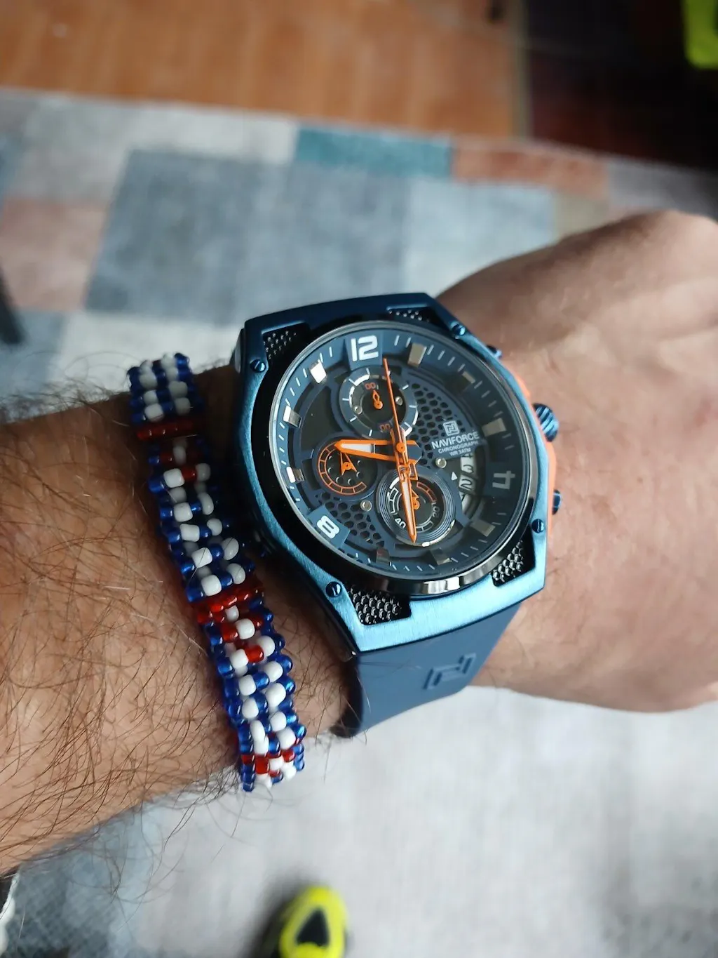 Muški Sportski Sat NaviForce NF8051T - Blue