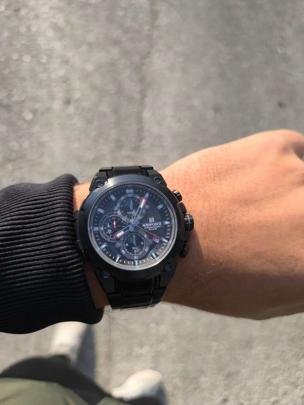 Muški Sat NaviForce NF8071 Striker - Black