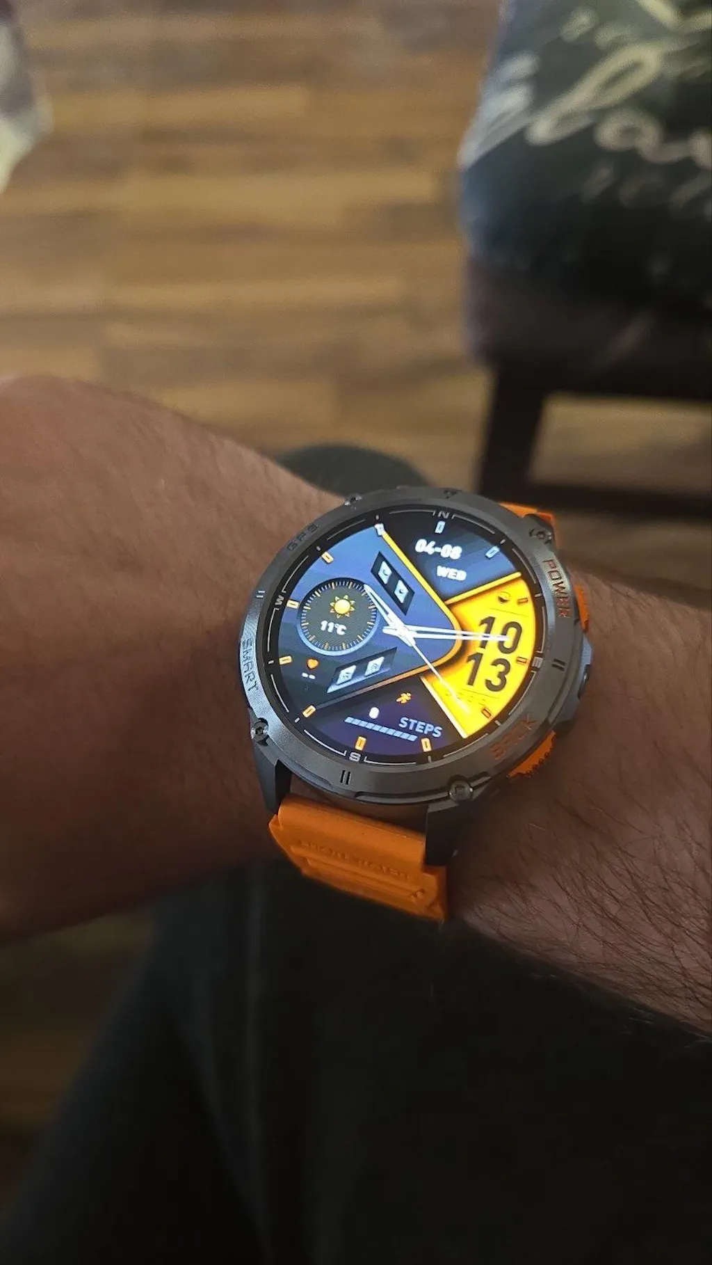 Muški Pametni Sat - Military K65 Orange