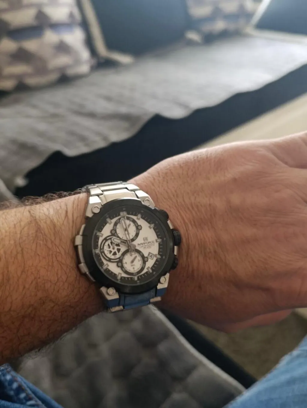 Muški Sat NaviForce NF8071 Striker - Silver