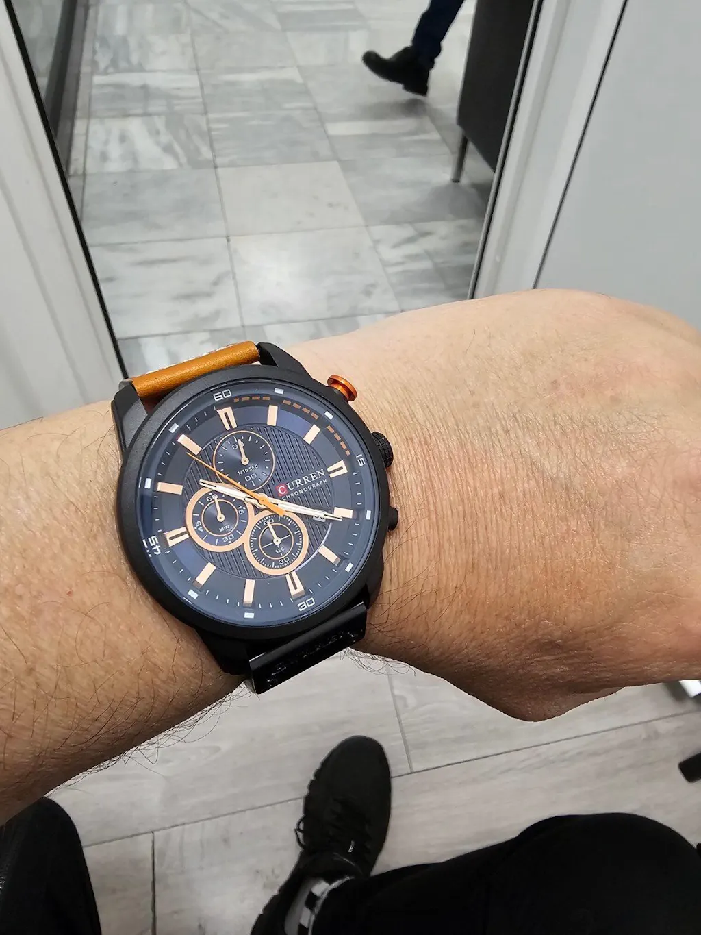 Muški Sat Curren 8291 - Brown Navy blue