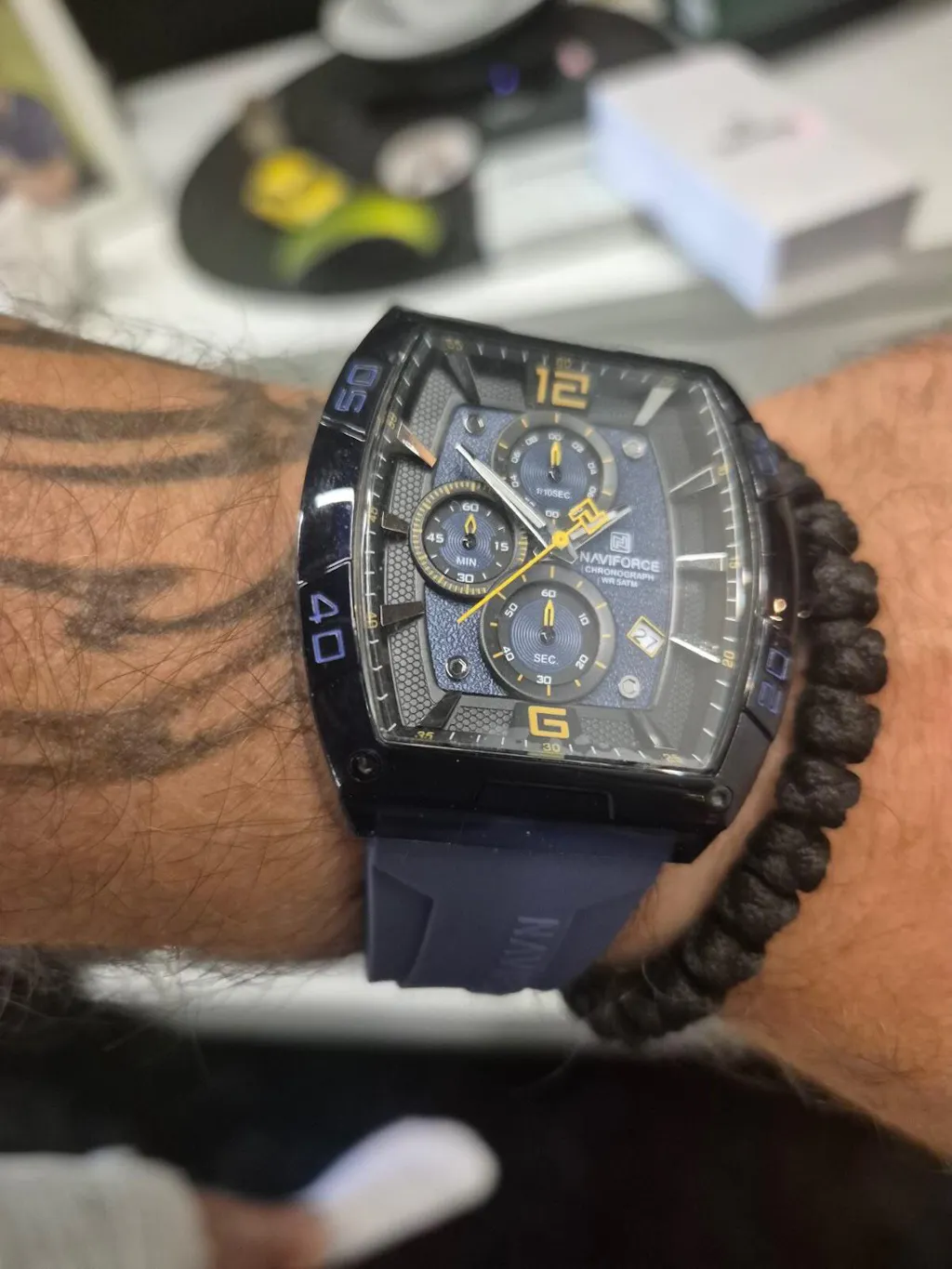 Muški Sportski Sat NaviForce NF6101 Virex - Deep Blue