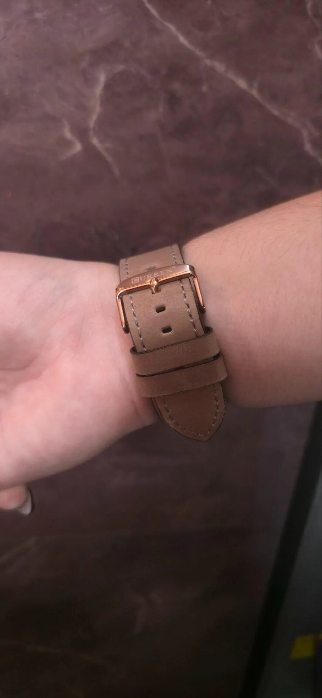Muški Sat Curren 8291 - Rose Brown