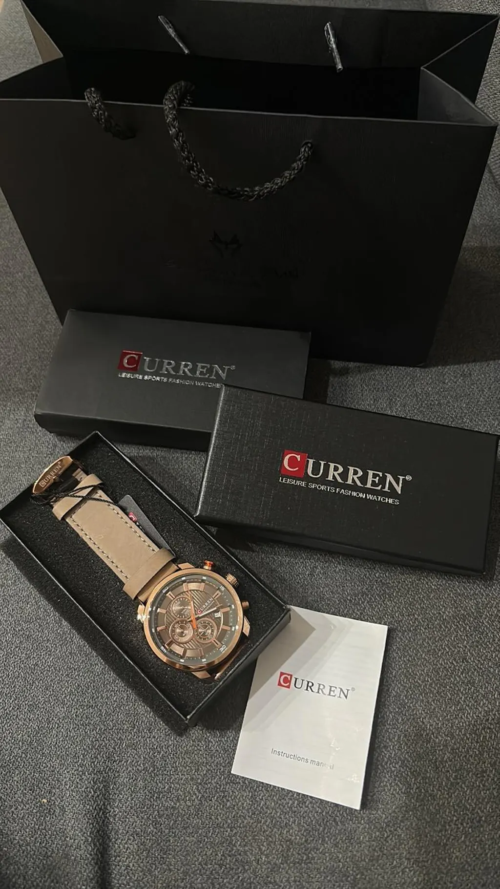 Muški Sat Curren 8291 - Rose Brown