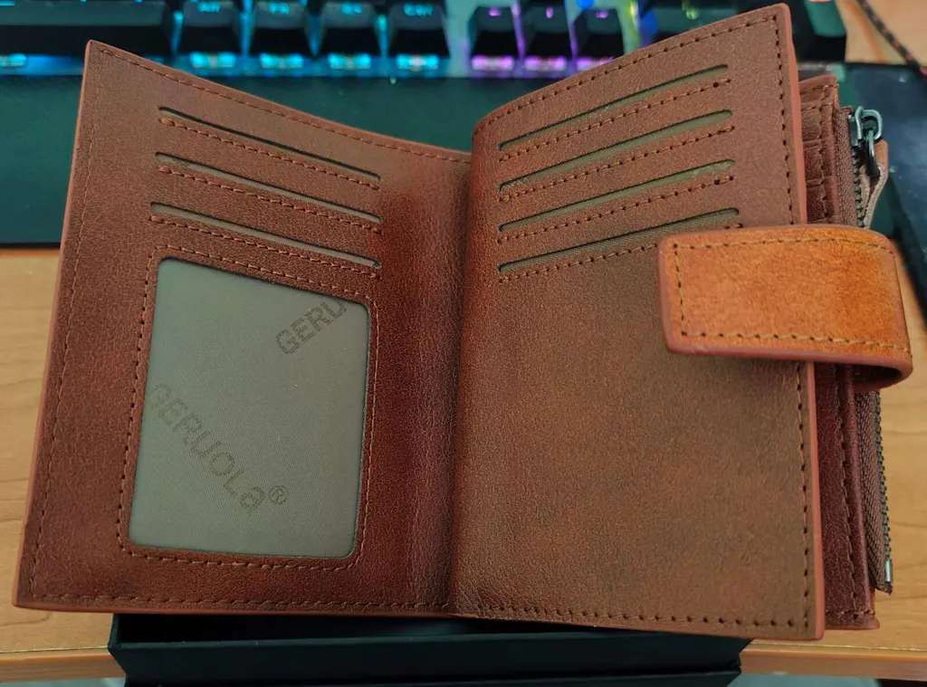Muški Kožni Novčanik Geruola - Brown 