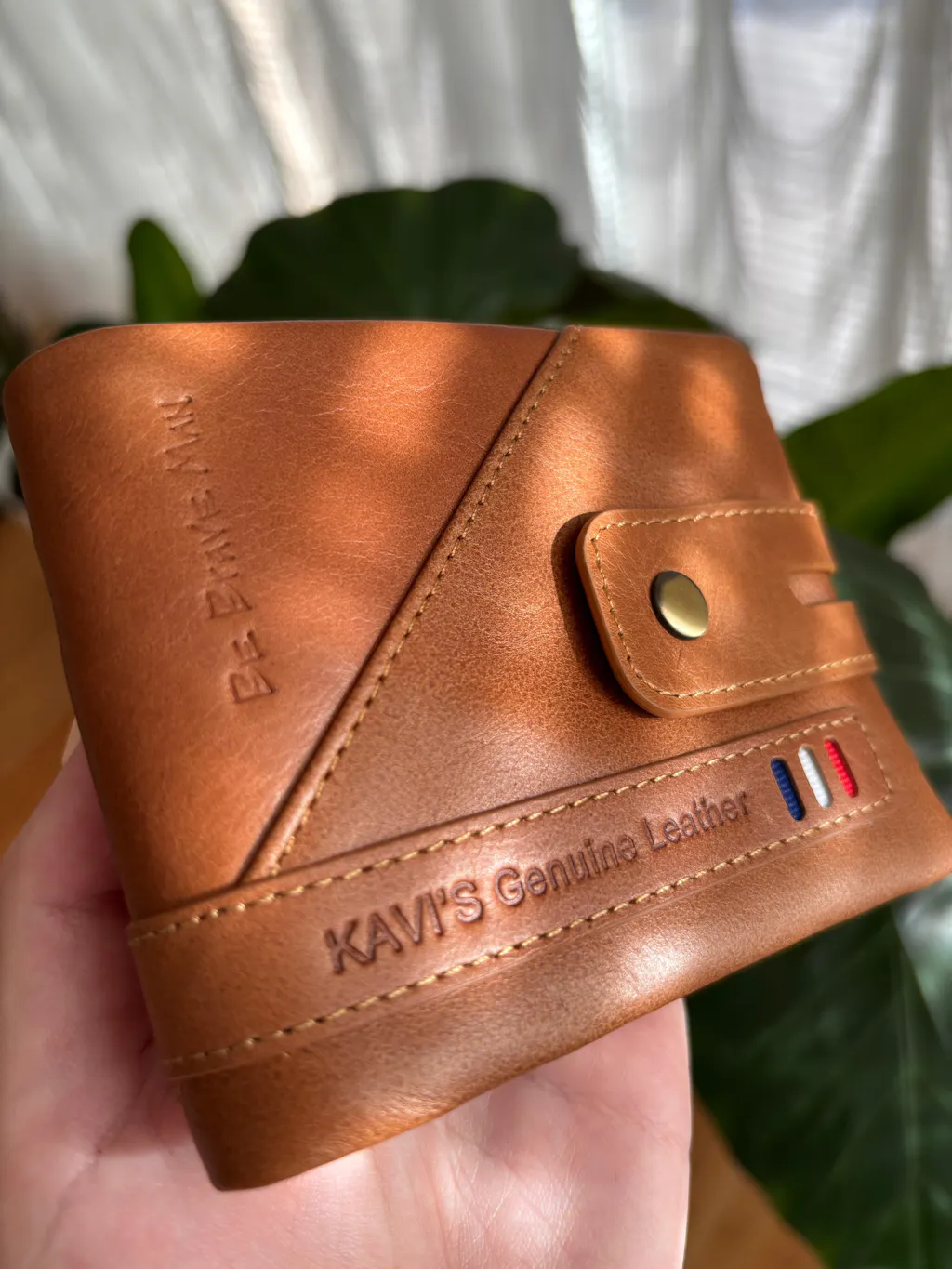 Muški Kožni Novčanik Walker - Camel