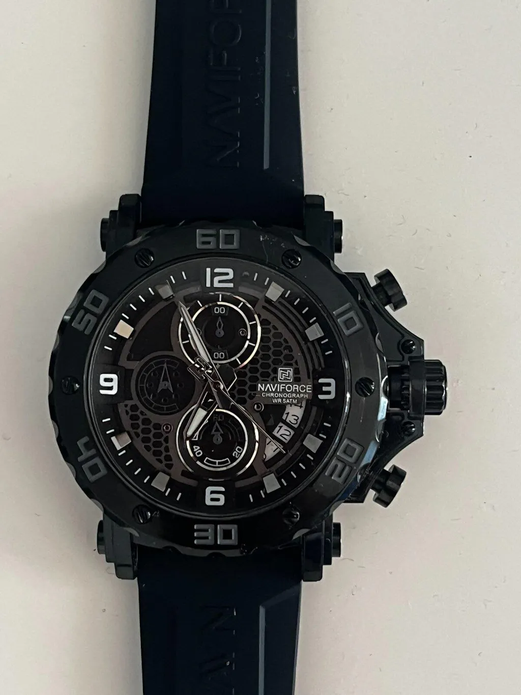 Muški Sportski Sat NaviForce NF7123 Runner - Black