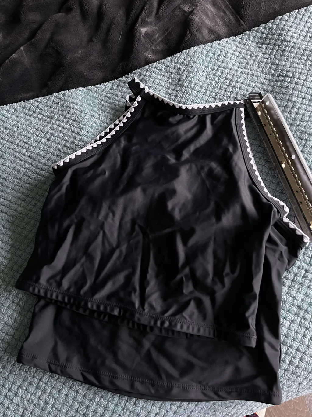 Beachsissi Tankini Donna Con Scollo A V E Coulisse Laterale – Morbido, Non Trasparente – Ideale Per Spiaggia E Piscina - 3