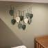 Macrame Leaves Garland macrame cord and Boho Home Decor L09