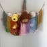 Macrame Toy Storage Hammock for toy hammock wall organizer H26