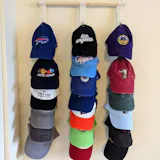 Macrame Cap Hanger macrame cord for Hat Wall Organizer and Boho Decor H43