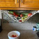 Macrame Fruit Hammock Holder macrame cord for hanging fruit storage H06