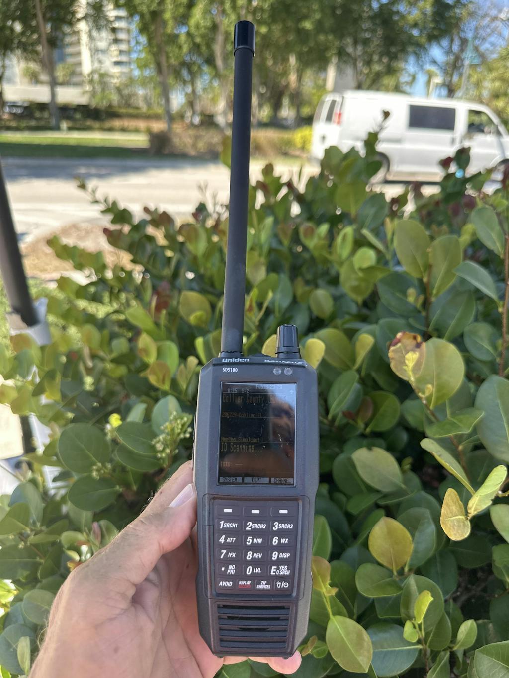 REM842S performance antenna for SDS100 Uniden SDS100 Police Scanner