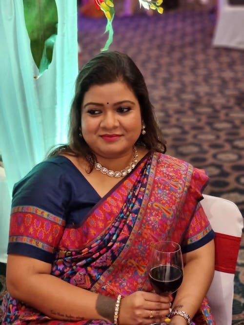 Multi-Color Kashmiri Weaving Soft Modal Silk Saree