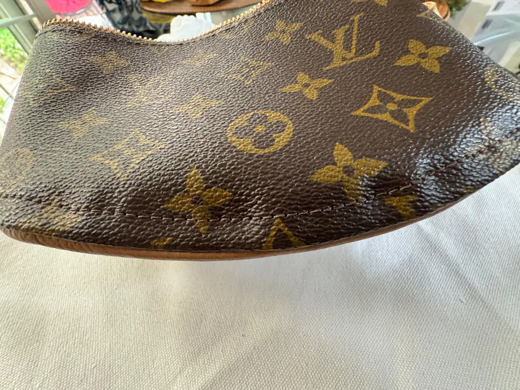 Upcycled LV Full Front Belt Bag in Bronze Leather | Britt