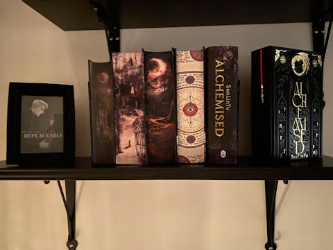 Alchemised Rebind With Karina Giada Endpapers