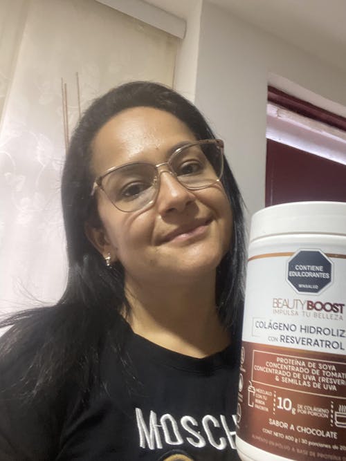 Dúo colágeno hidrolizado con resveratrol - chocolate + coco