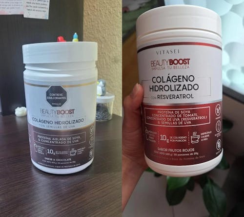 Dúo colágeno hidrolizado con resveratrol (frutos rojos + chocolate)