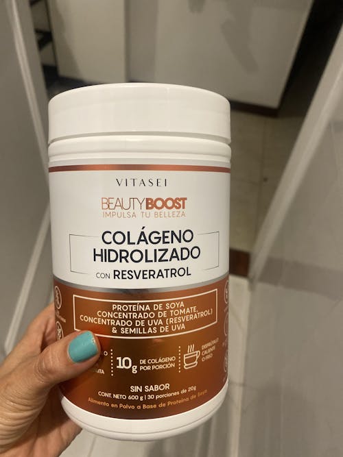 Colágeno hidrolizado con resveratrol sin edulcorantes - sin sabor - Ahorra $35.100