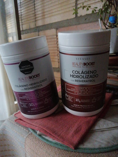 Dúo colágeno hidrolizado con resveratrol (frutos rojos + coco)