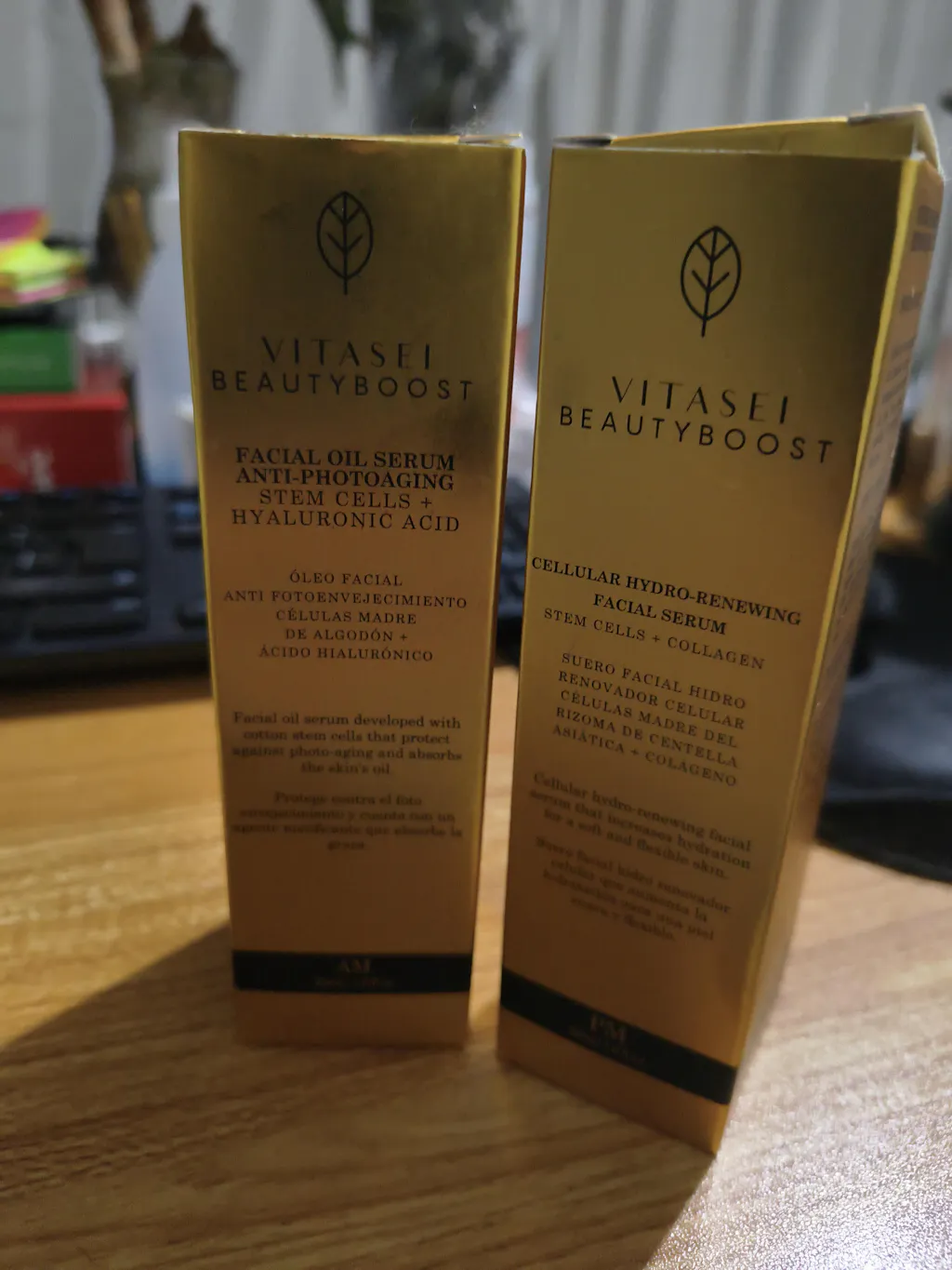 Kit sérums faciales AM y PM + sérums contorno de ojos AM y PM