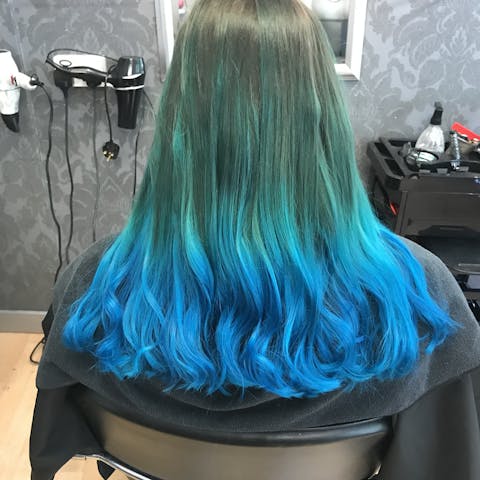 Punky Colour Turquoise - Semi-Permanent Conditioning Hair Colour - Lasts 25+ Washes