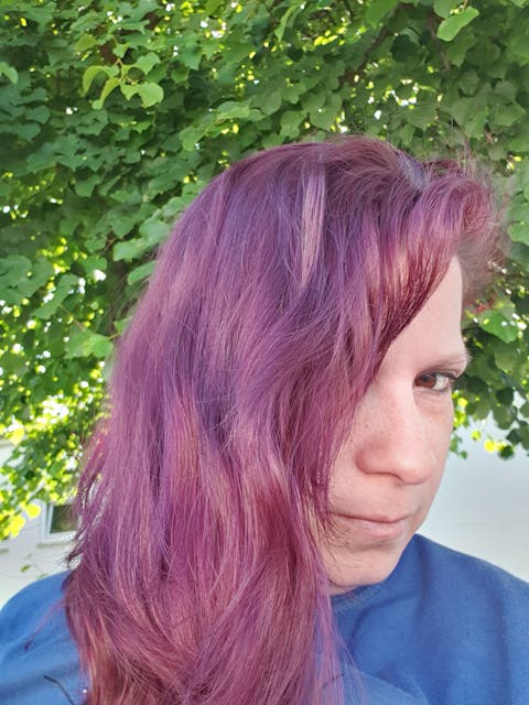 Punky Colour Plum - Purple Semi-Permanent Conditioning Hair Colour - Lasts 25+ Washes