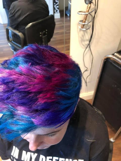 Punky Colour Purple - Semi-Permanent Conditioning Hair Colour - Lasts 25+ Washes
