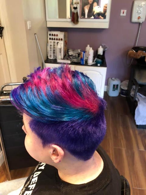 Punky Colour Purple - Semi-Permanent Conditioning Hair Colour - Lasts 25+ Washes