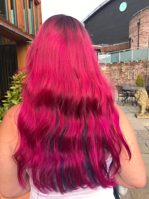 Punky Colour Flamingo Pink - Semi-Permanent Conditioning Hair Colour - Lasts 25+ Washes