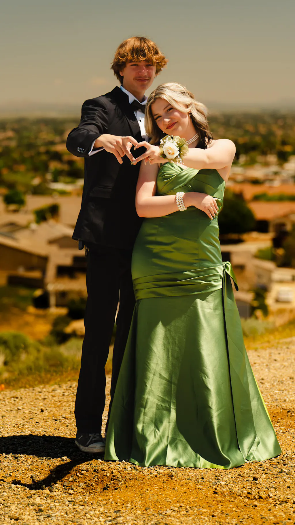 Royal Sweetheart Cocktail Dress  - Green Garden -  Plus main image 1