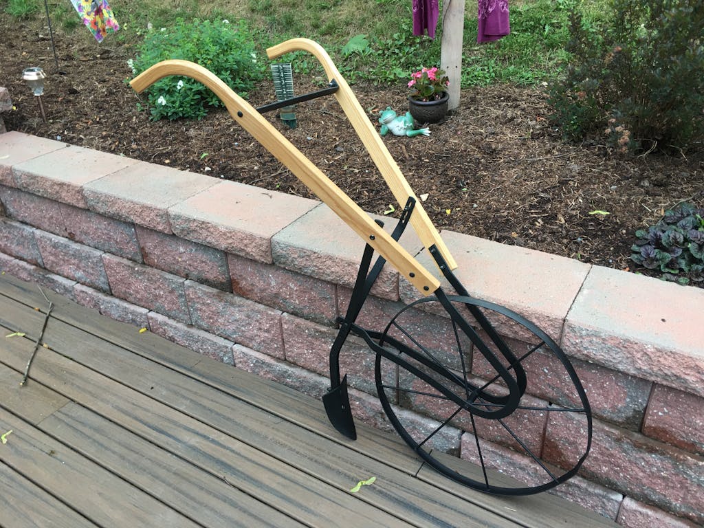 54" Oak Garden Cultivator / Plow Handles New Pair USA BeaverTooth Handle Co.