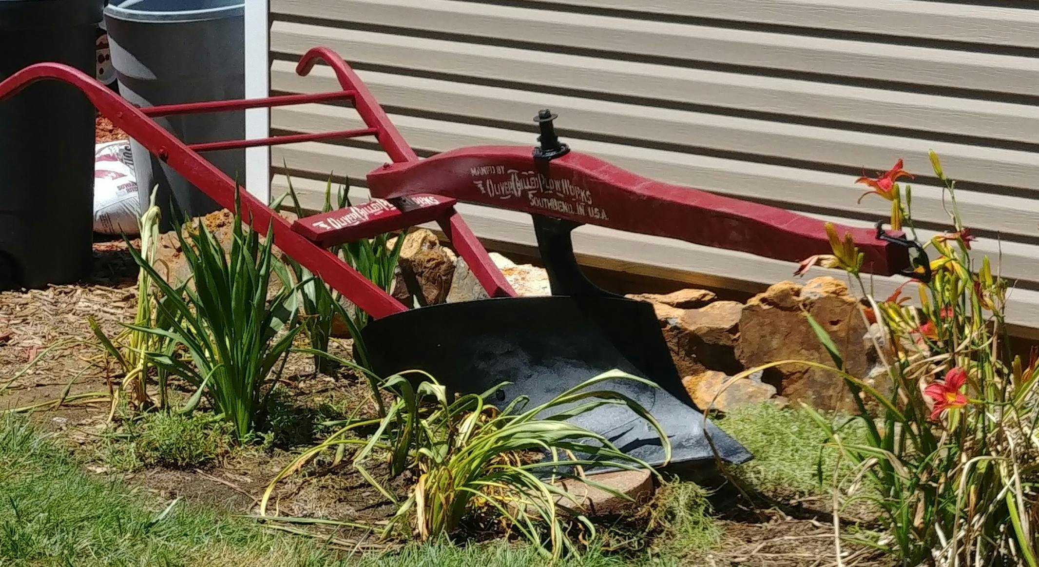 60" Oak Walking Plow Handles Full Size Garden Cultivator New USA Pair BeaverTooth Handle Co.